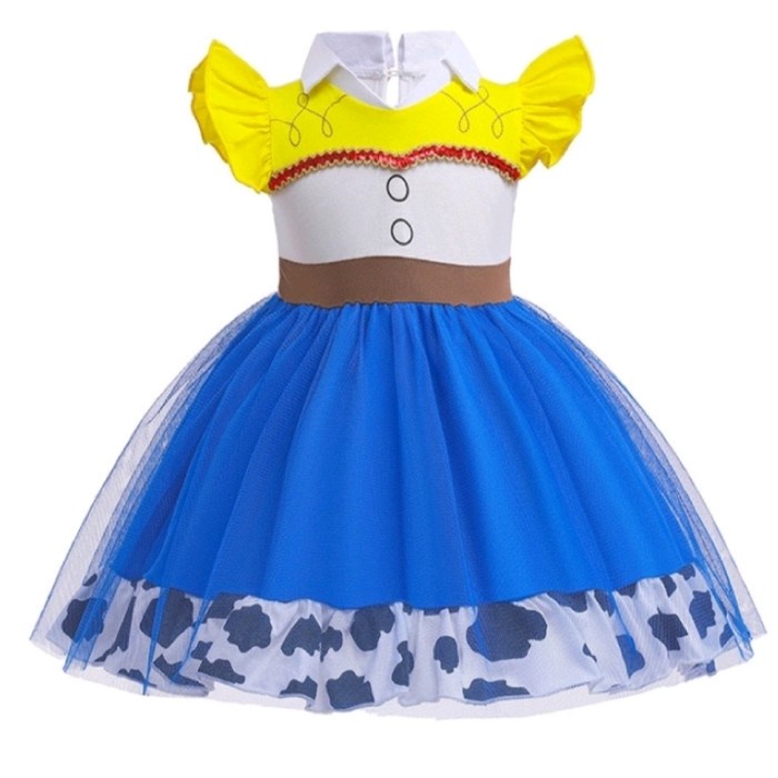 Dress Jessie Toy Story Kostum Jessie Costume Toy Story Anak Princess