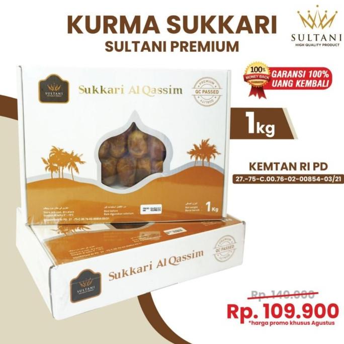 

KURMA SUKARI AL QASSIM SULTANI 1 KG FITRARAMADAN66