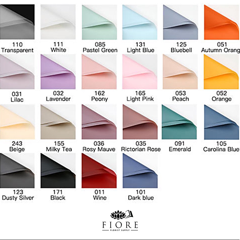 

❂Paling Popular✿☋ [20 LEMBAR] Flower Wrapping Paper / Kertas Buket Bunga / Cellophane J40 ➷