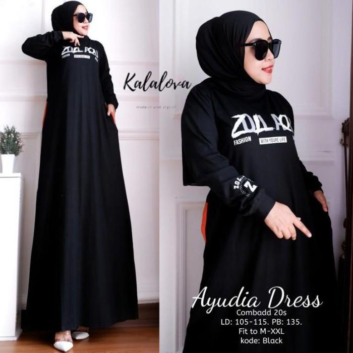 TERLARIS - GAMIS BAHAN KAOS KATUN KOMBED TEBAL HALUS ADEM. PAKAIAN WANITA