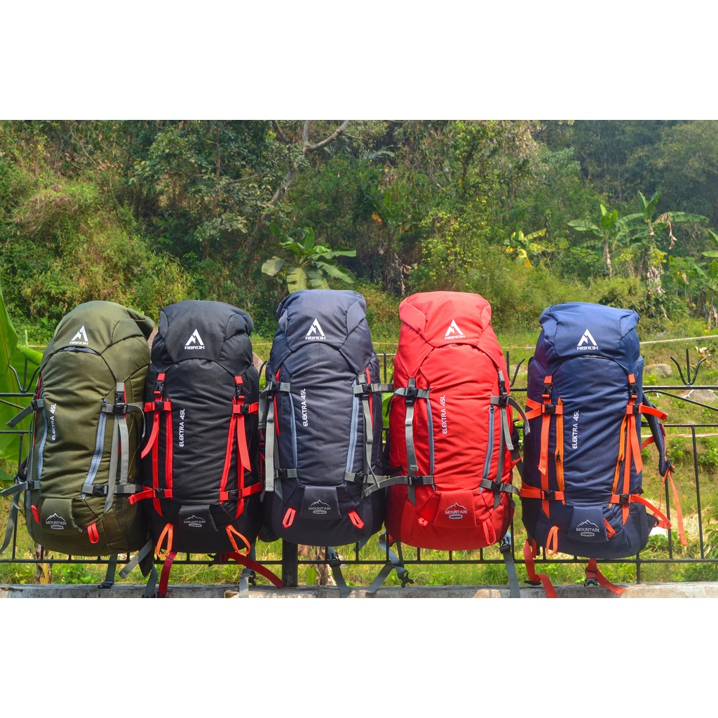 CARRIER 45L/TAS GUNUNG45L/TAS Tas Carrier 45L Ransel Gunung Hiking Traveling Anti Air Uniseks