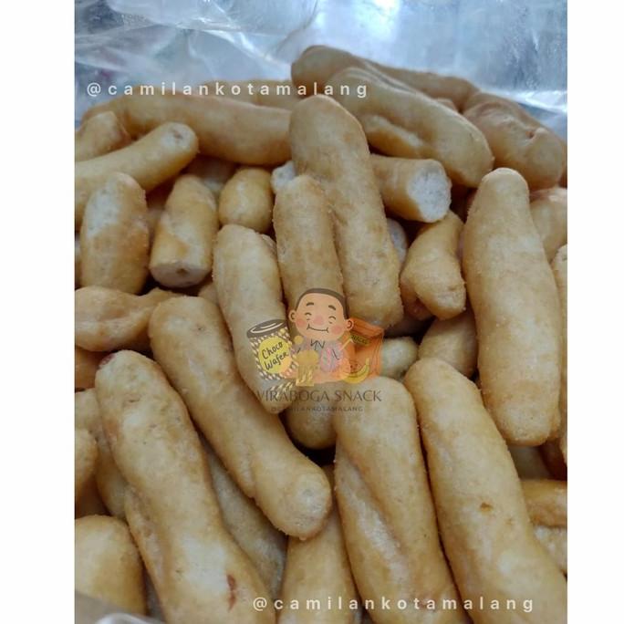

roc01 KERUPUK KAKAP IKAN/ KAKAP PANJANG kue jajan camilan lebaran enak 500g