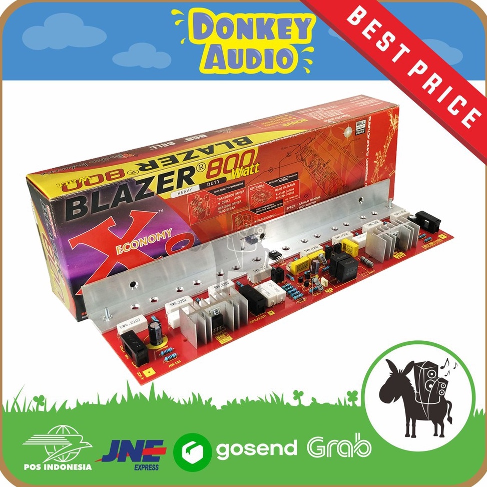 ¯ It KIT POWER AMPLIFIER MONO BLAZER X8 TANPA TR POWER AMPLIFIER MONO BELL BGR ❈ ★