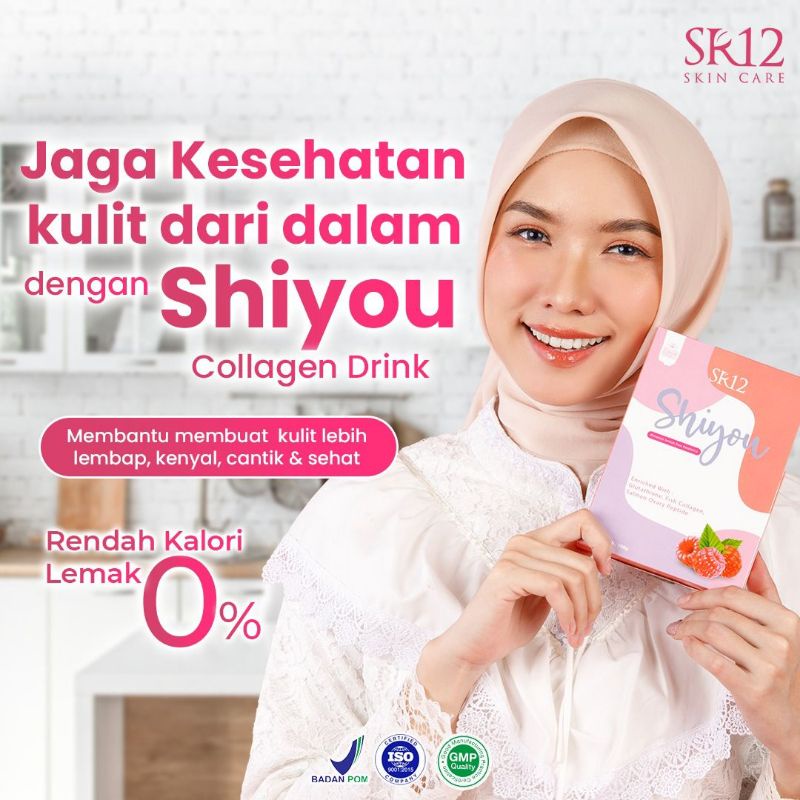 

shiyou collagen SR12 minuman kolagen minuman pencerah anti aging