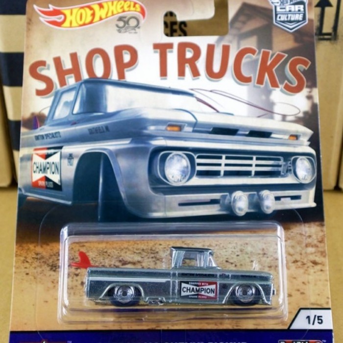 PROMO HOTWHEELS SHOP TRUCK CUSTOM 62 CHEVY PICKUP TERMURAH