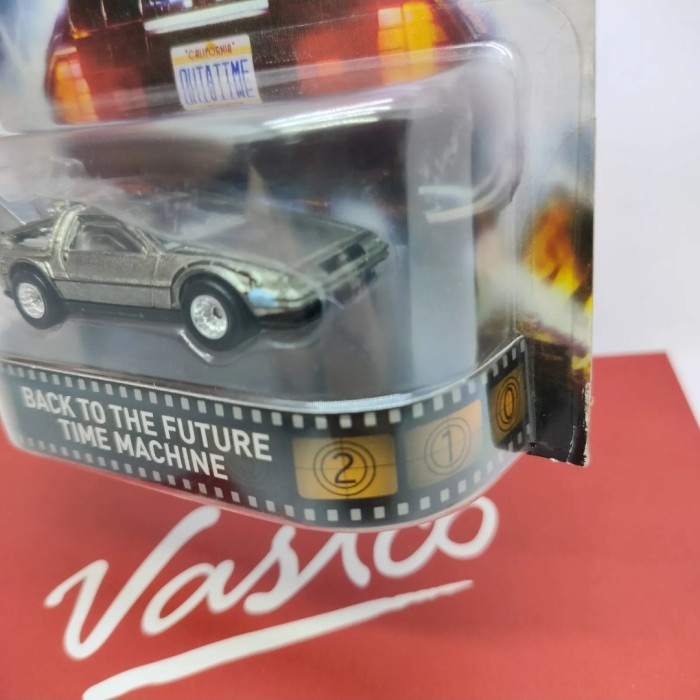 HOT SALE HOT WHEELS BACK TO THE FUTURE TIME MACHINE HOTWHEELS RETRO TERLARIS