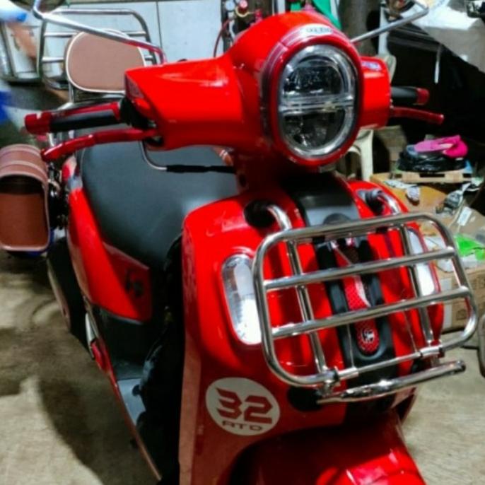 ;&;&;&;&] front rack/rak depan yamaha fazzio.... aksesoris motor fazzio