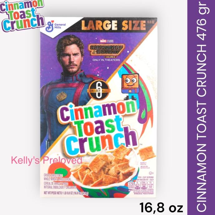 

CINNAMON TOAST CRUNCH CEREAL 16,8 OZ | LARGE SIZE 476 gram | USA