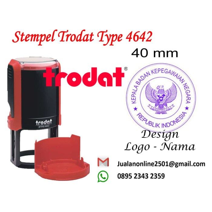 

Bestseller Stempel Trodat Type 4642