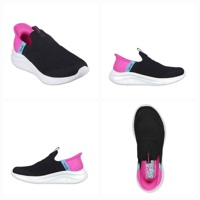 SALEEE100%ORIGINAL Skechers Ultra Flex 3.0 Girl's Shoes - Black Kode Produk : SKE303800LBU66
