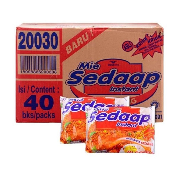 

Mie Sedaap Goreng 1 Dus 40pcs [90gr/3.6kg]