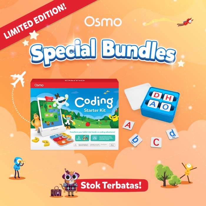 Osmo Coding Starter Kit & Osmo Words