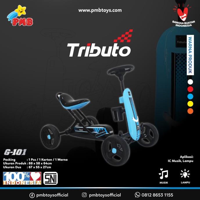 GOKART TRIBUTO TYPE G-101 (BIRU)