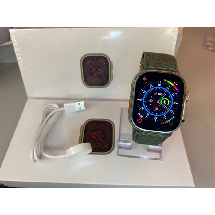 CUCI GUDANG hello watch H11 Dt 8 Mt 8 Charger all ultra Series