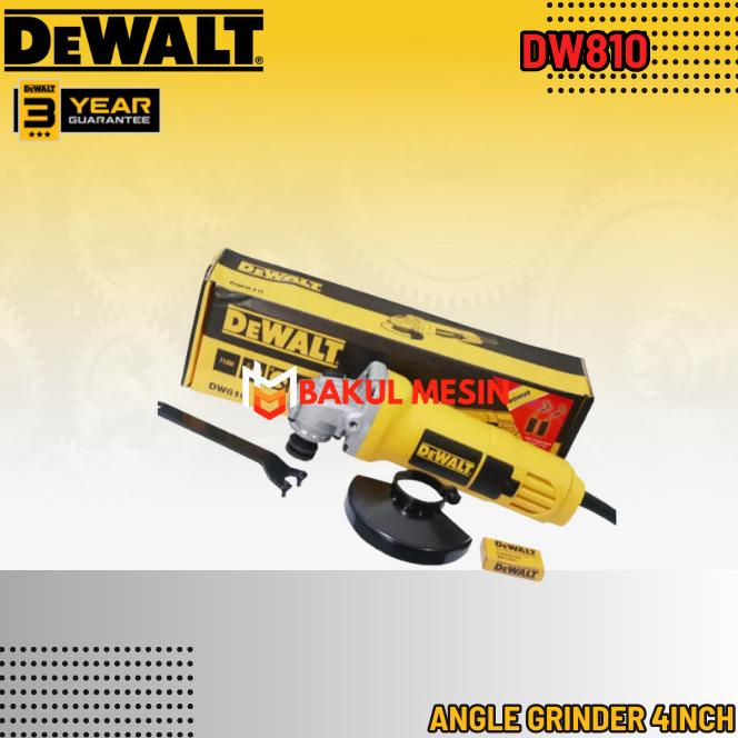 Dw810 Dewalt Mesin Gerinda Tangan 4Inch Dw 810