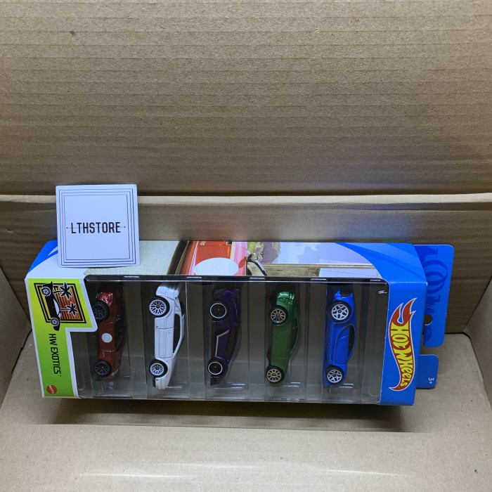 PROMO HOT WHEELS GIFTPACK 5 HW EXOTICS 5 PACK - BUGATTI VEYRON - 2021 TERBARU