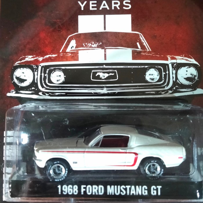 PROMO GREENLIGHT - 1968 FORD MUSTANG GT 50YEARS ANNIVERSARY TERLARIS
