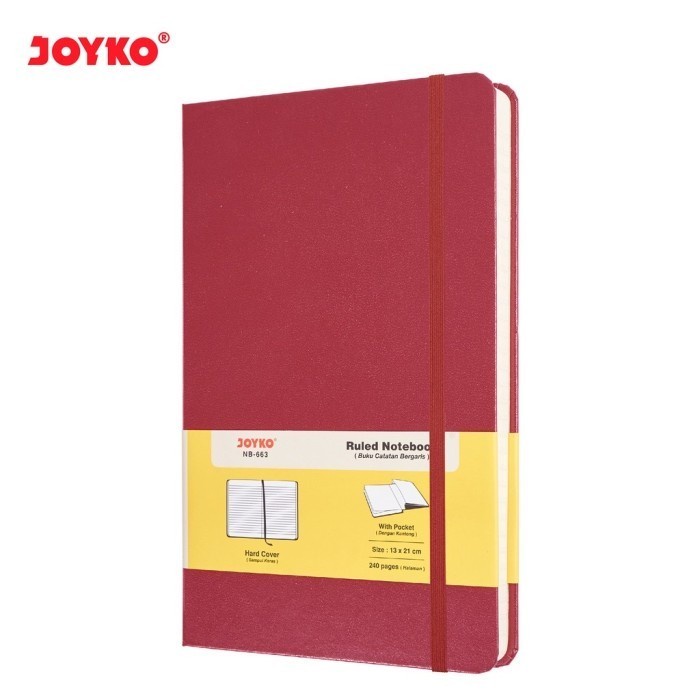 

Ruled Notebook Diary Agenda Hardcover A5 Joyko Nb-663