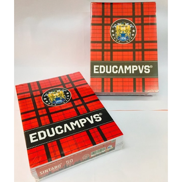 

BUKU TULIS CAMPUS 50 LEMBAR BOXY [10 BUKU]