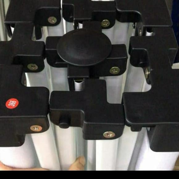tenda lipat premium uk 3x6 full dinding 3 sisi
