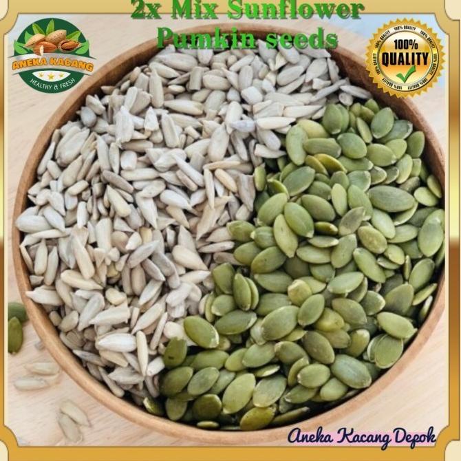 

MIX SEED Roasted 1Kg - Sunflower Seed Pumpkin Seed