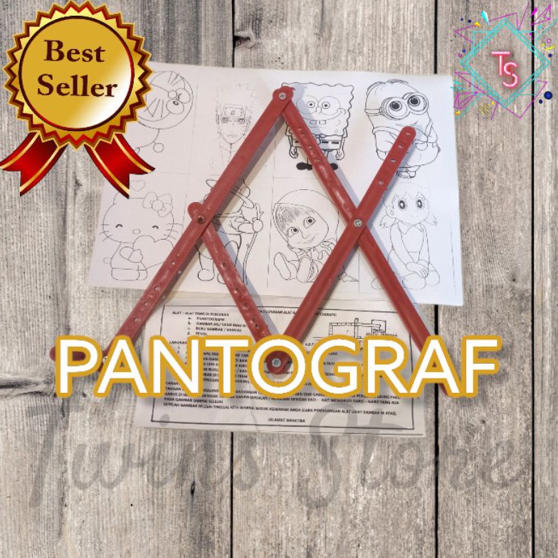 JWWJ8 PANTOGRAF | Pantograf Pantograph Alat Bantu Menggambar Ready