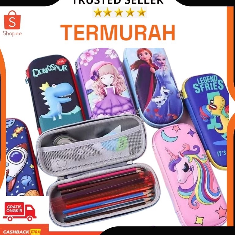 

Big Sale➢ TEMPAT KOTAK PENSIL ANAK COWOK CEWEK 3D EMPUK TIMBUL KUALITAS DIJAMIN BAGUS BAHAN EVA LAKI LAKI PEREMPUAN SD SMP TK KANTOR R42 ✳