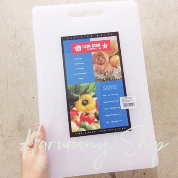 ★★ Kgb Talenan Lion Star ukuran L / Chopping Board / Talenan Pastik L ⁎ Ready