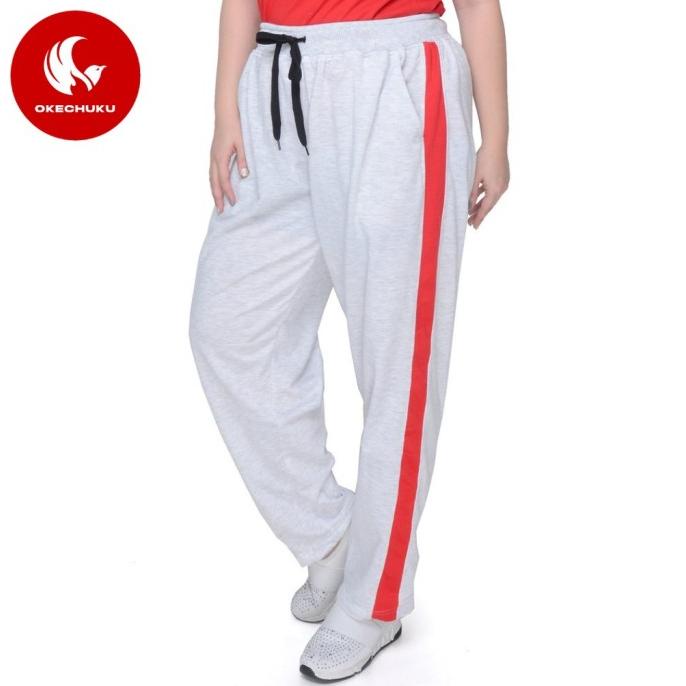 Okechuku Vero Bigsize Celana Joger Wanita Jumbo Celana Training Wanita