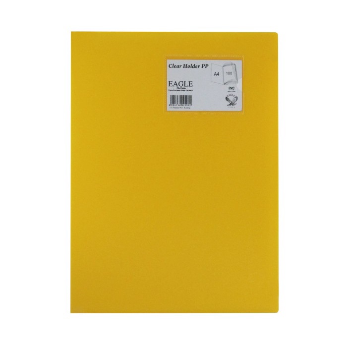 

EAGLE FILES Clear Holder Document Keeper Display Book A4 100 Pocket