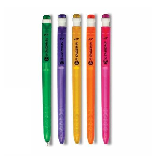 

(3 PCS) BALLPOINT PULPEN PEN CETEKAN 0,7 - SNOWMAN V7