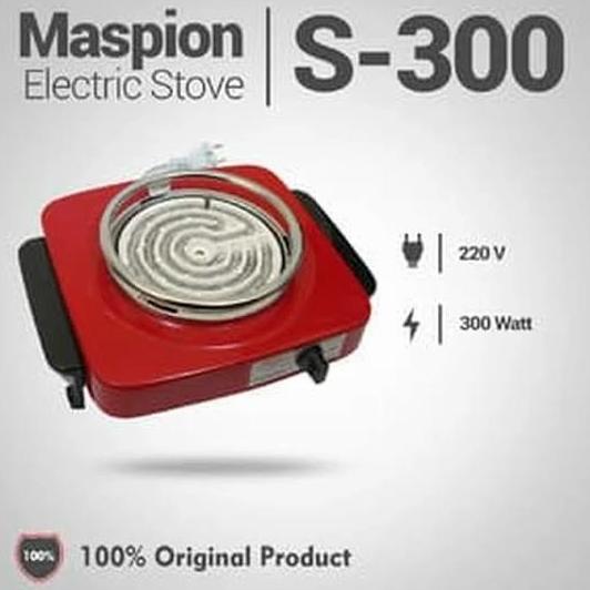 Kompor Listrik Maspion S 300 |Kompor Listrik 1 Tungku Seonarishop