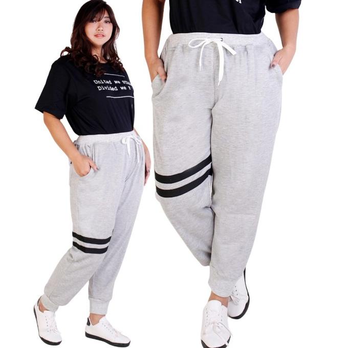 Okechuku Karyn Bigsize Celana Panjang Wanita Joger Jumbo Olahraga