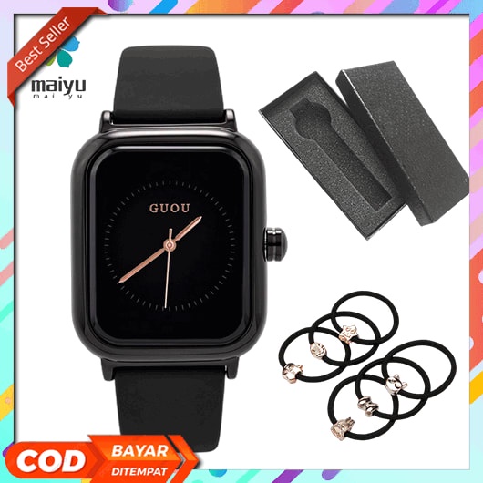 Jam Tangan Wanita Digital Simple Import Cewe Kotak Kecil Branded Elegan Wnita Jqm Women Best Seller 