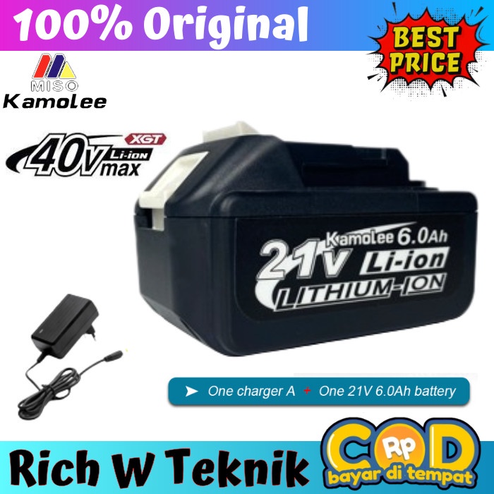KAMOLEE-Batrai 21volt-Battery Li-Ion-Batrai Power Tools-Batrai+Casger