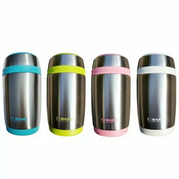 TERMOS BEKAL SHUMA VACUUM FOOD JAR 380 ML TAS SENDOK MAKAN SHUMA