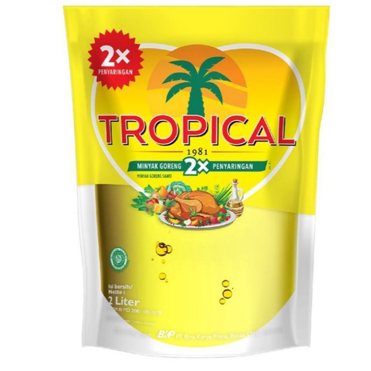 

Minyak Kelapa Sawit Tropical 2 L Refill