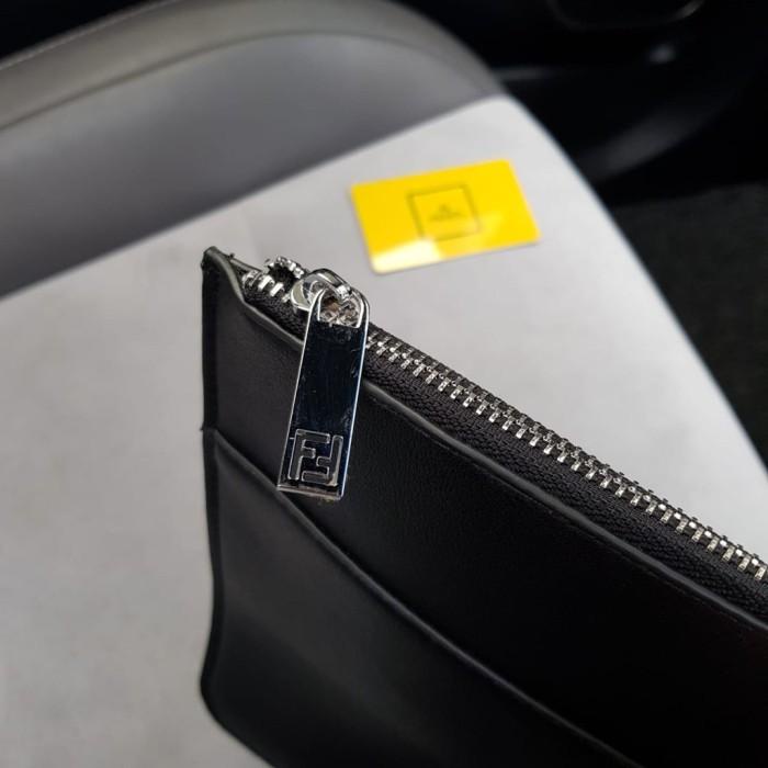 Tas Tangan Clutch Pouch Bag Handbag Kulit Branded Import Wanita Pria