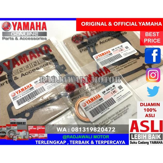 SALE PAKING TOP SET HEAD BLOK KNALPOT NMAX ASLI ORIGINAL YAMAHA Termurah