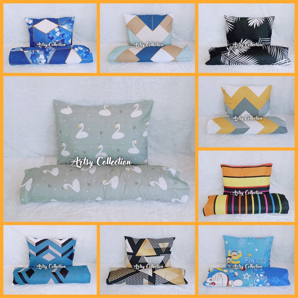 GROSIR SARUNG BANTAL DAN SARUNG GULING MOTIF AESTHETIC