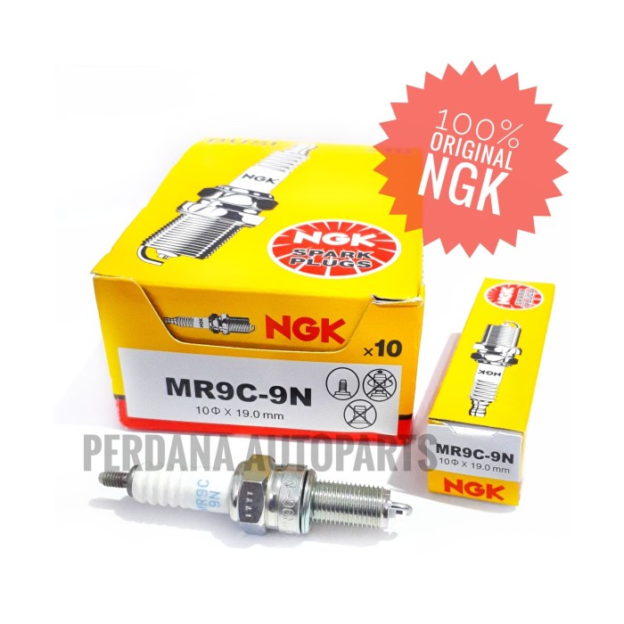 Busi Motor Honda Genio Asli NGK MR9C-9N x1busi star nice