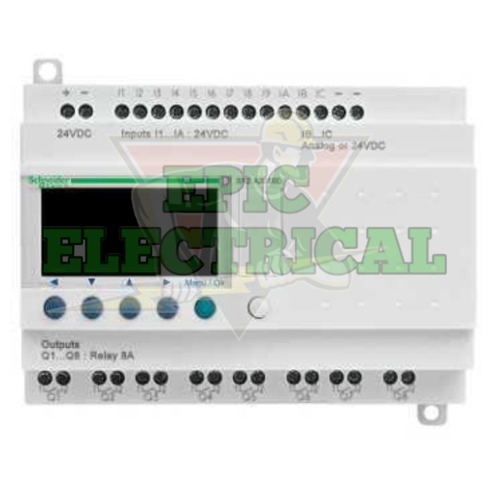 NEW SERIES JUAL SCHNEIDER SMART RELAY ZELIO LOGIC SR2A201BD ORIGINAL TERBARU