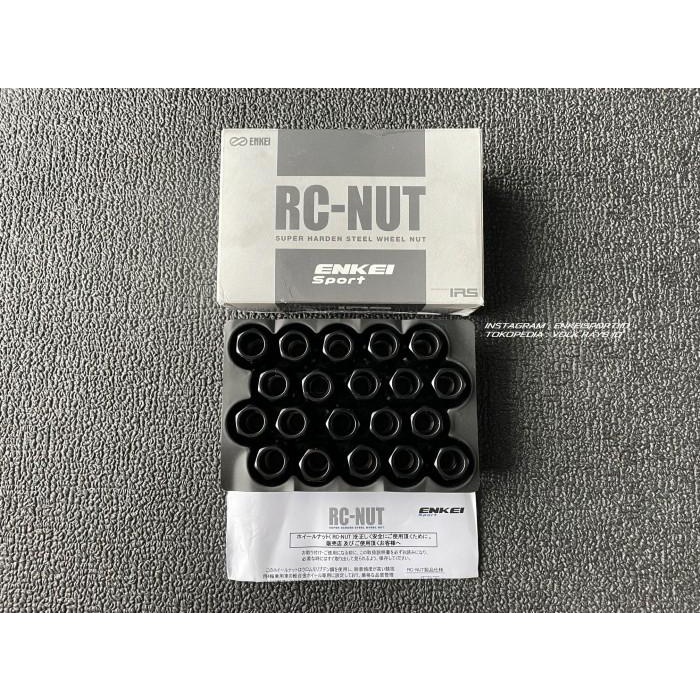 [[[ PROMO ]]] Enkei Sport RC NUT 1.5 L40 16pcs Lugnut Original Made in Japan