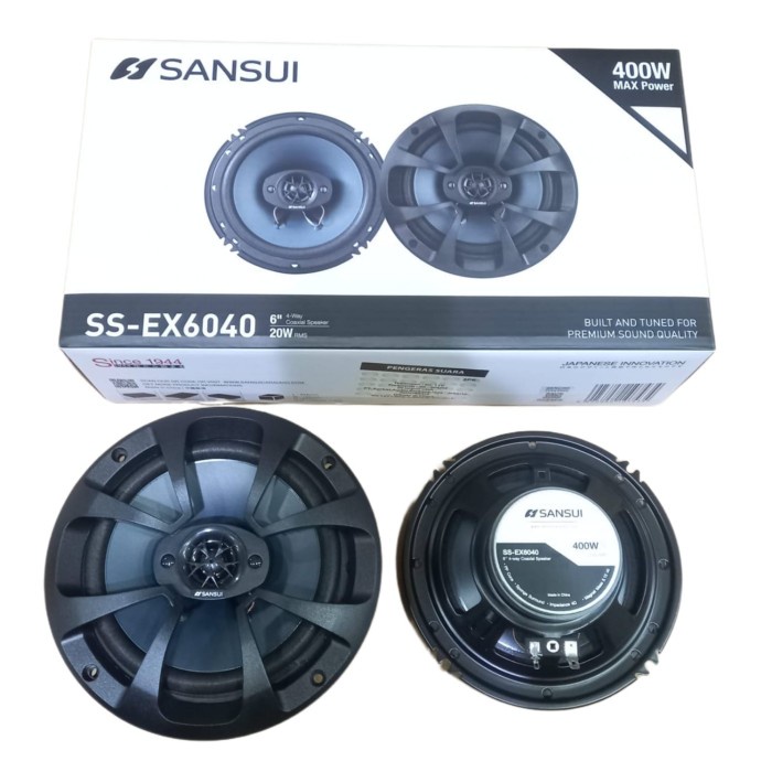 Speaker Sansui 6 Inch SS-EX4060 / Speaker Sansui 4 Way star
