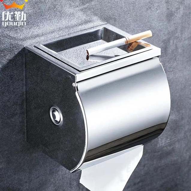 Banyak Peminat Tempat Tissue / Kotak Tisu Toilet Gulung Stainless Steel Anti Basah
