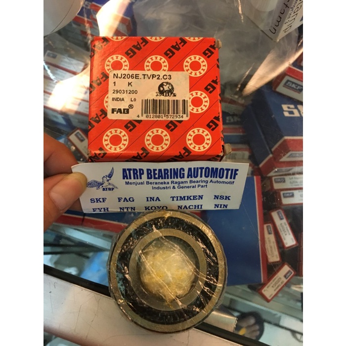 CYLINDRICAL BEARING NJ 206 E-TVP2 C3 FAG terpopuler