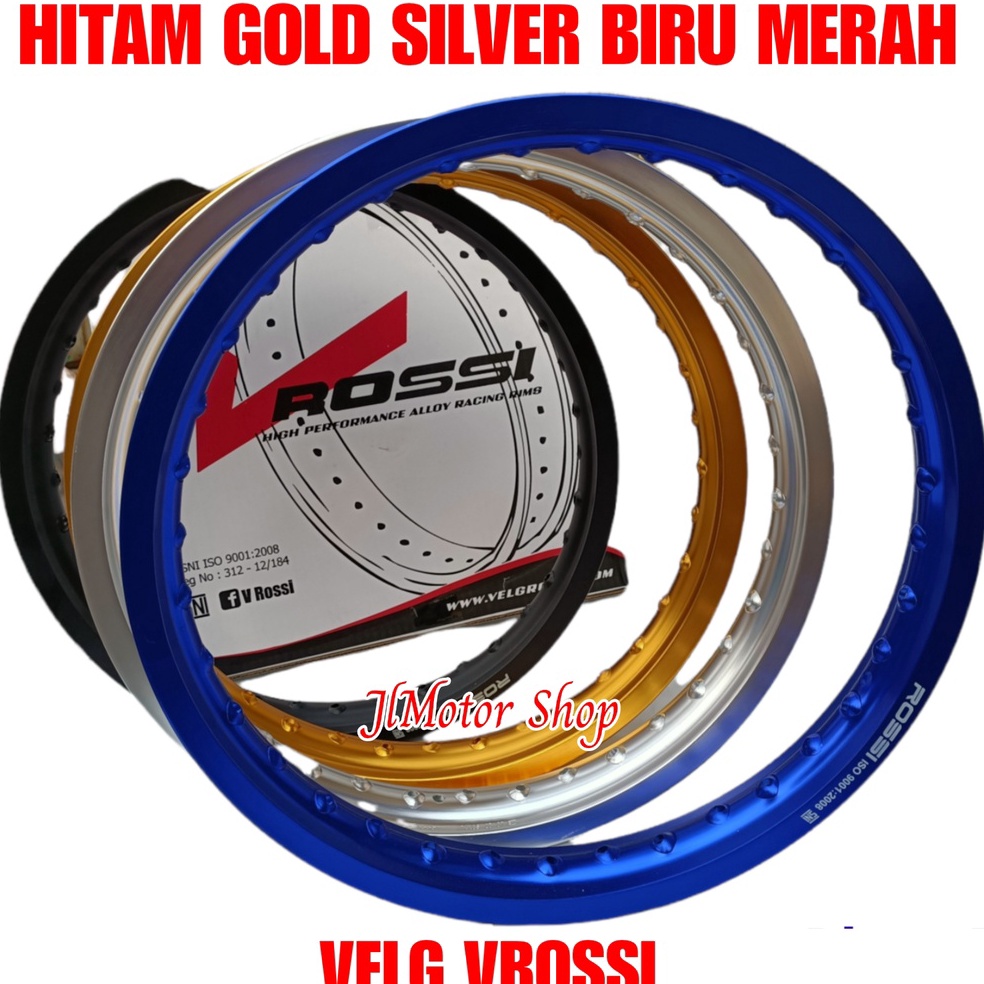 STOK TERBATAS SATU PELEK VELG ROSSI 140 160 185 215 250 300 RING 14 ATAU RING 17 - PELEK VELG VROSSI