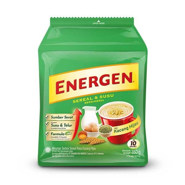 

ENERGEN KACANG HIJAU 10 S X 30 GR
