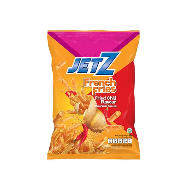 

JETZ FRENCH FRIES FRIED CHILI 35 GR - Delete