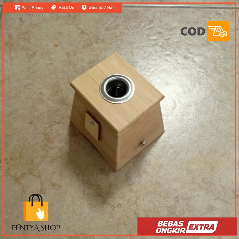 kotak moksa 1 lubang dudukan moxibustion moxa tcm ai jiu he